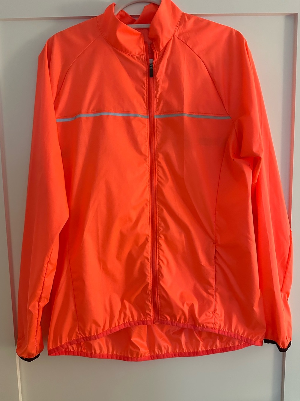 MEC women’s size large lightweight high visibility jacket